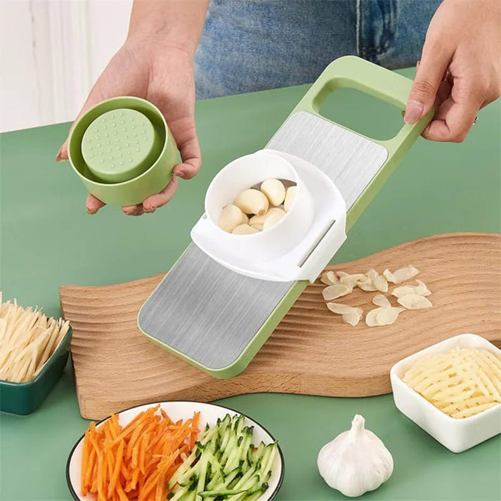 5 IN 1 Stainless Steel Vegetable Slicer Cutter