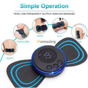Mini Neck Massager Gel Pad