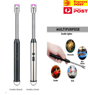 Arc Lighter With Usb Charging | Flameless Windproof | Led Battery